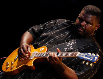 Michael Burks performs live in The BluesMobile