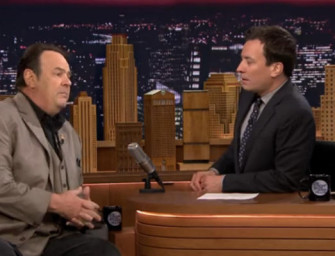 Dan Aykroyd talks James Brown on Late Night Starring Jimmy Fallon